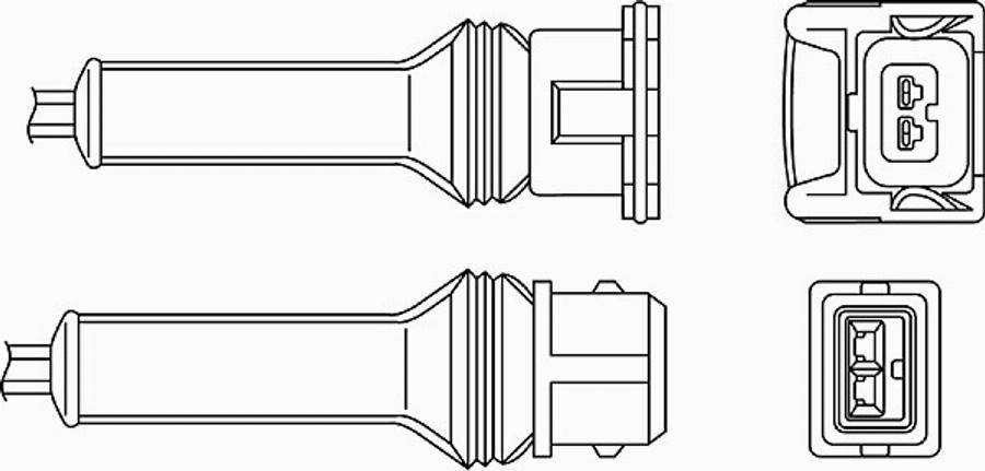 BorgWarner (BERU) 0 824 010 073 - Лямбда-зонд, датчик кисню avtolavka.club