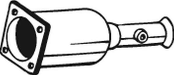 Bosal 095-108 - Сажі / частковий фільтр, система вихлопу ОГ avtolavka.club