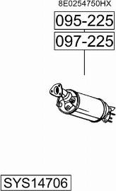 Bosal SYS14706 - Система випуску ОГ avtolavka.club