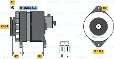 BOSCH 9 120 334 632 - Генератор avtolavka.club