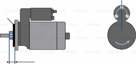 BOSCH 6 004 AA0 021 - Стартер avtolavka.club