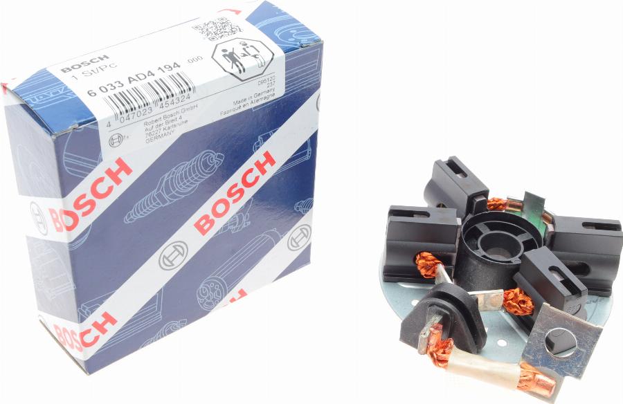 BOSCH 6 033 AD4 194 - Кронштейн, вугільна щітка avtolavka.club