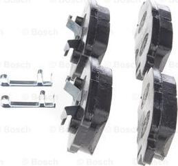 BOSCH 0 986 494 502 - Гальмівні колодки, дискові гальма avtolavka.club