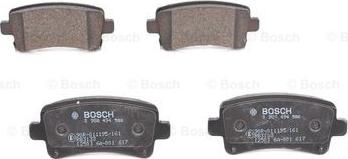 BOSCH 0 986 494 586 - Гальмівні колодки, дискові гальма avtolavka.club