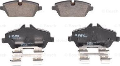 BOSCH 0 986 494 588 - Гальмівні колодки, дискові гальма avtolavka.club