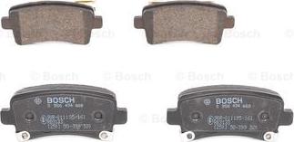 BOSCH 0 986 494 668 - Гальмівні колодки, дискові гальма avtolavka.club