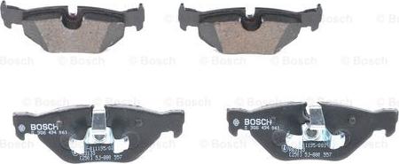 BOSCH 0 986 494 061 - Гальмівні колодки, дискові гальма avtolavka.club