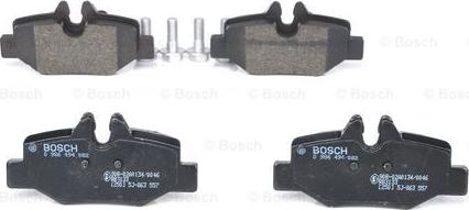 BOSCH 0 986 494 082 - Гальмівні колодки, дискові гальма avtolavka.club