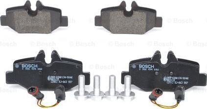 BOSCH 0 986 494 082 - Гальмівні колодки, дискові гальма avtolavka.club