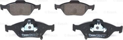 BOSCH 0 986 494 101 - Гальмівні колодки, дискові гальма avtolavka.club