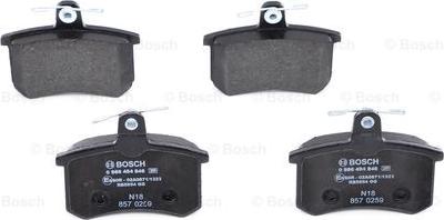 BOSCH 0 986 494 846 - Гальмівні колодки, дискові гальма avtolavka.club