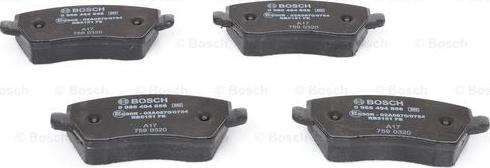 BOSCH 0 986 494 856 - Гальмівні колодки, дискові гальма avtolavka.club