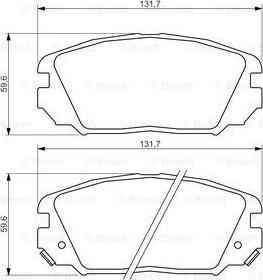 HELLA 8DB 355 036-291 - Гальмівні колодки, дискові гальма avtolavka.club