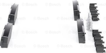 BOSCH 0 986 494 222 - Гальмівні колодки, дискові гальма avtolavka.club