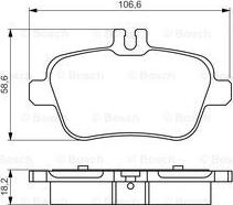 BOSCH 0 986 495 348 - Гальмівні колодки, дискові гальма avtolavka.club