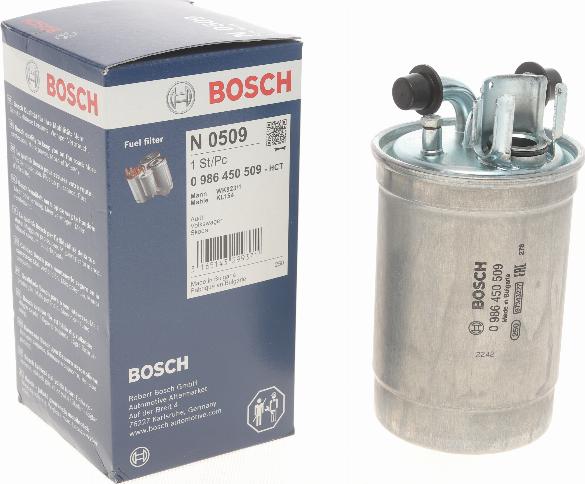 BOSCH 0 986 450 509 - Паливний фільтр avtolavka.club