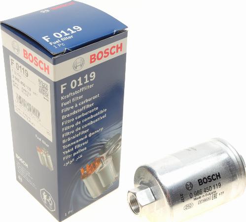 BOSCH 0 986 450 119 - Паливний фільтр avtolavka.club