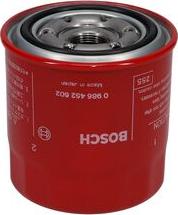 BOSCH 0 986 452 602 - Масляний фільтр avtolavka.club