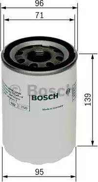 BOSCH 0 986 452 046 - Масляний фільтр avtolavka.club