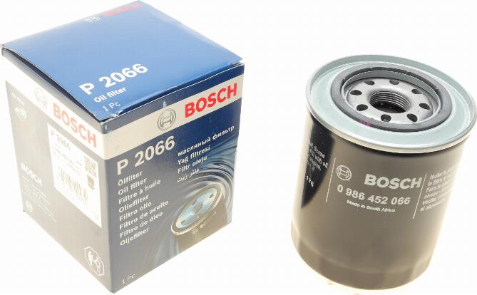 BOSCH 0 986 452 066 - Масляний фільтр avtolavka.club