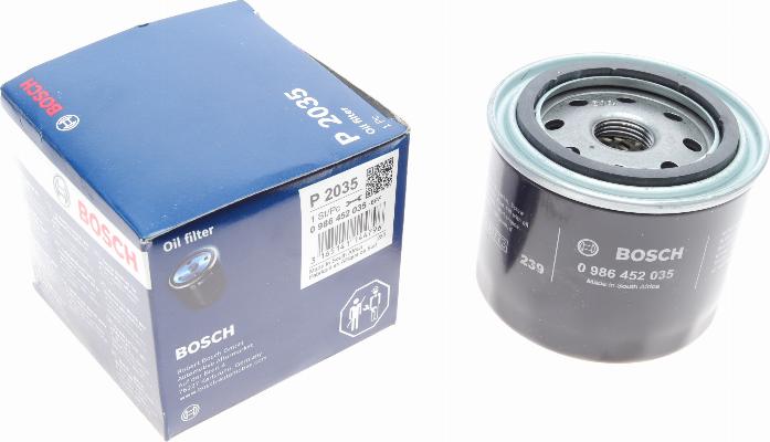 BOSCH 0 986 452 035 - Масляний фільтр avtolavka.club