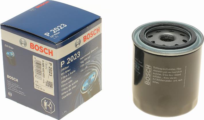 BOSCH 0 986 452 023 - Масляний фільтр avtolavka.club