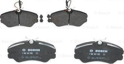 BOSCH 0 986 460 998 - Гальмівні колодки, дискові гальма avtolavka.club