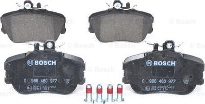 BOSCH 0 986 460 977 - Гальмівні колодки, дискові гальма avtolavka.club