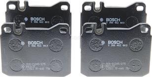 BOSCH 0 986 462 803 - Гальмівні колодки, дискові гальма avtolavka.club