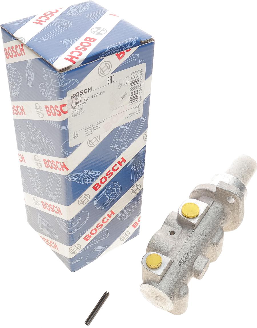 BOSCH 0 986 481 177 - Головний гальмівний циліндр avtolavka.club