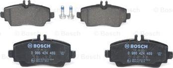 BOSCH 0 986 424 469 - Гальмівні колодки, дискові гальма avtolavka.club