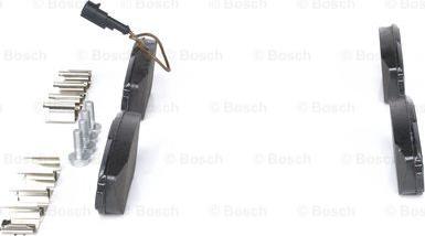 BOSCH 0 986 424 596 - Гальмівні колодки, дискові гальма avtolavka.club