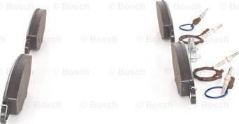 BOSCH 0 986 424 511 - Гальмівні колодки, дискові гальма avtolavka.club