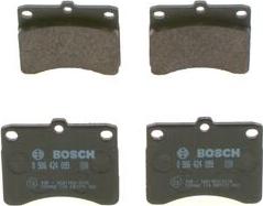 BOSCH 0 986 424 099 - Гальмівні колодки, дискові гальма avtolavka.club