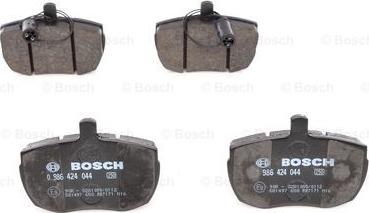 BOSCH 0 986 424 044 - Гальмівні колодки, дискові гальма avtolavka.club