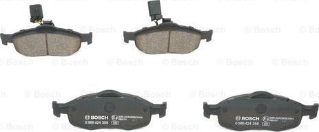 BOSCH 0 986 424 359 - Гальмівні колодки, дискові гальма avtolavka.club