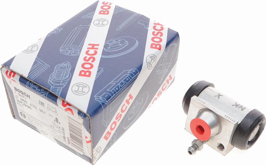 BOSCH 0 986 475 951 - Колісний гальмівний циліндр avtolavka.club