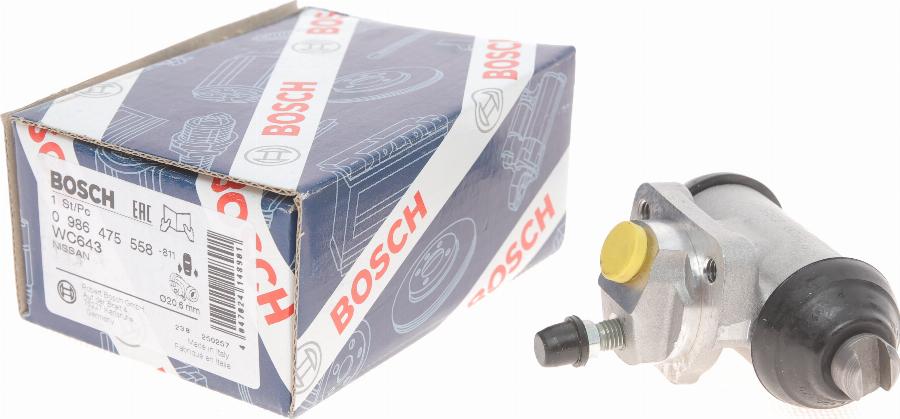 BOSCH 0 986 475 558 - Колісний гальмівний циліндр avtolavka.club