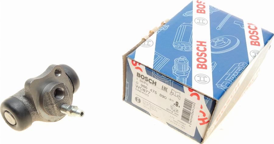 BOSCH 0 986 475 890 - Колісний гальмівний циліндр avtolavka.club