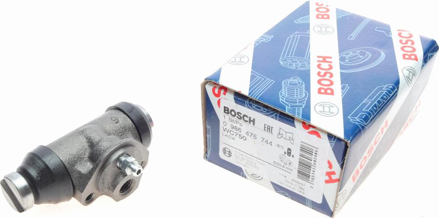 BOSCH 0 986 475 744 - Колісний гальмівний циліндр avtolavka.club