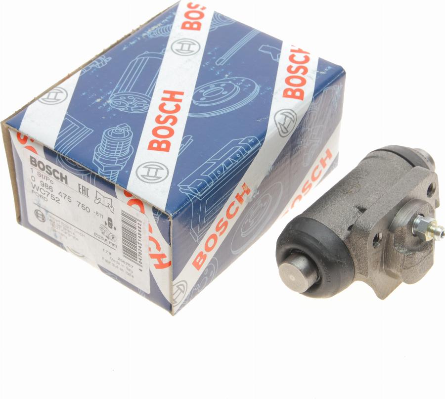 BOSCH 0 986 475 750 - Колісний гальмівний циліндр avtolavka.club