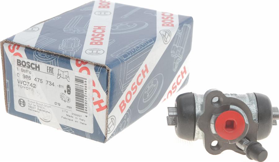 BOSCH 0 986 475 734 - Колісний гальмівний циліндр avtolavka.club