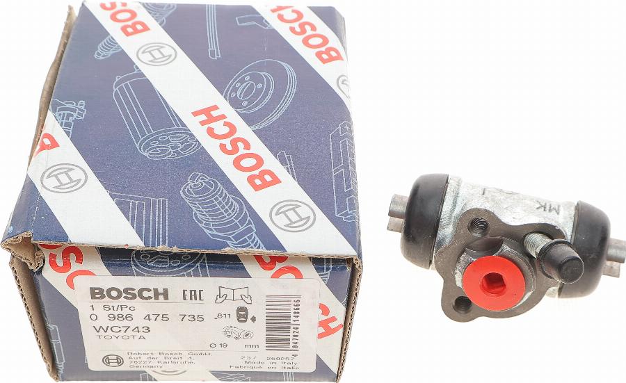 BOSCH 0 986 475 735 - Колісний гальмівний циліндр avtolavka.club