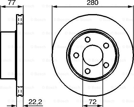 CAR DF1159 - Гальмівний диск avtolavka.club