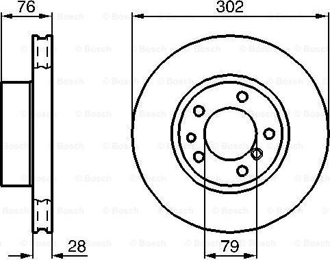 Lucas Electrical DF 2558 - Гальмівний диск avtolavka.club