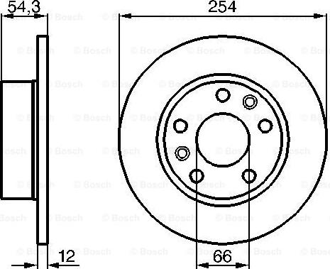 Open Parts BDR1454.10 - Гальмівний диск avtolavka.club