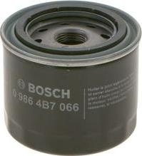 BOSCH 0 986 4B7 066 - Масляний фільтр avtolavka.club