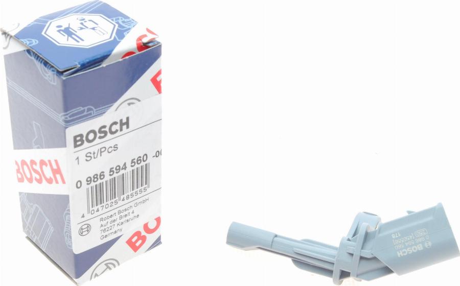 BOSCH 0 986 594 560 - Датчик ABS, частота обертання колеса avtolavka.club