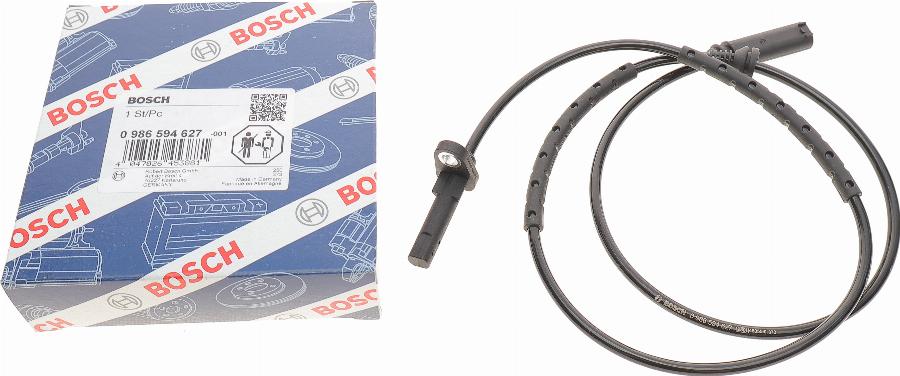 BOSCH 0 986 594 627 - Датчик ABS, частота обертання колеса avtolavka.club