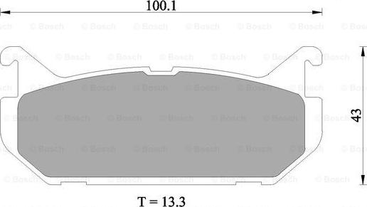 BOSCH 0 986 505 915 - Гальмівні колодки, дискові гальма avtolavka.club